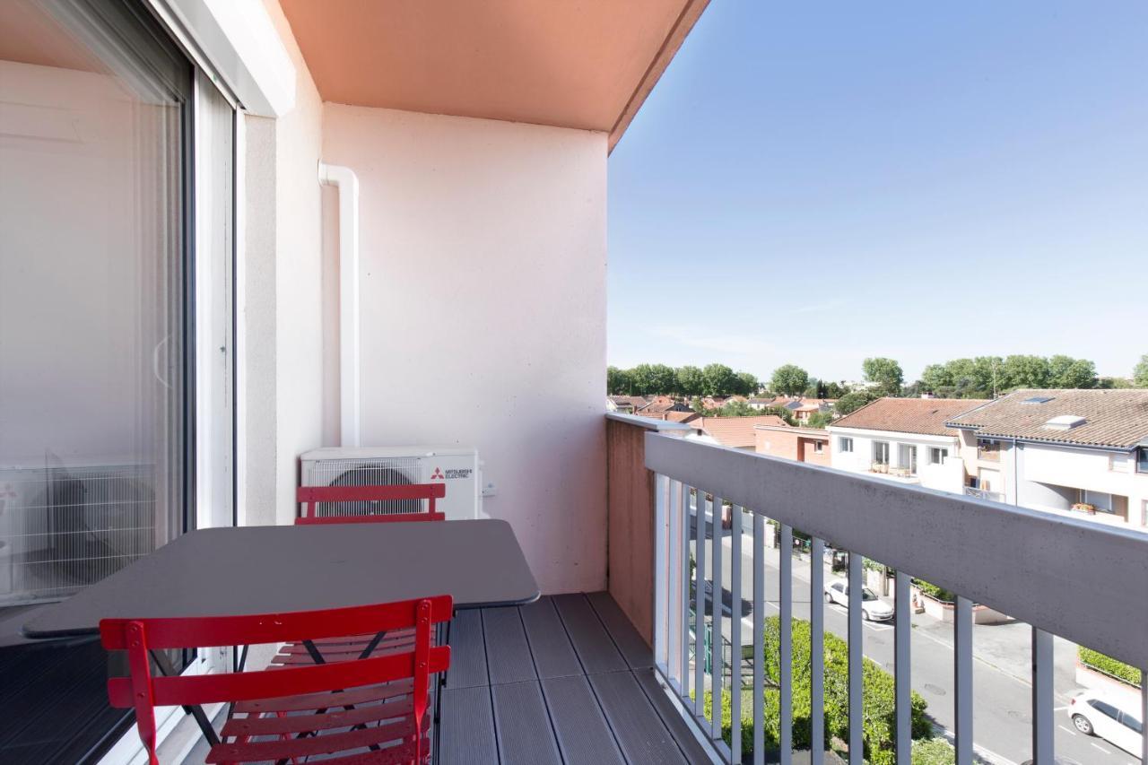 Appartement Cosy Tout Confort - Climatisation, Balcon, Wifi - Proche Airbus, Purpan, Aeroport, Stade Ernest Wallon Toulouse Luaran gambar